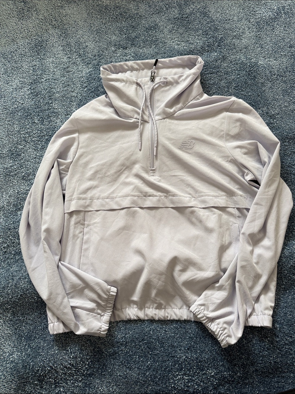 New Balance women’s Light purple Half-Zip Hoodie Pullover